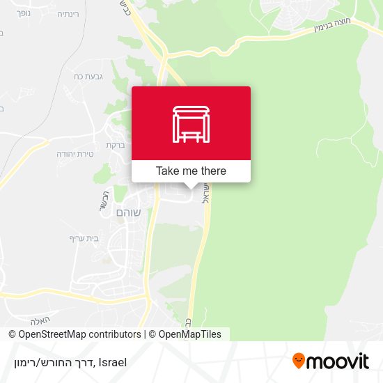 Карта דרך החורש/רימון