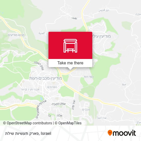 פארק תעשיות שילת map