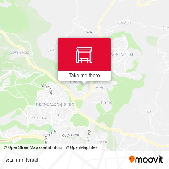 Карта החרוב א