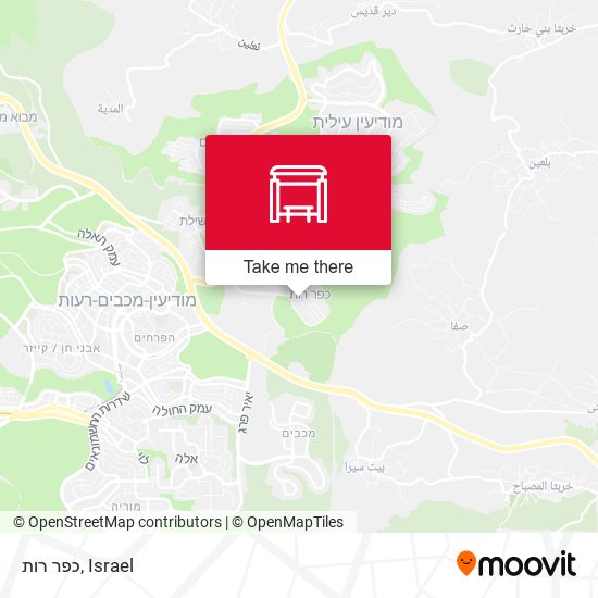 כפר רות map