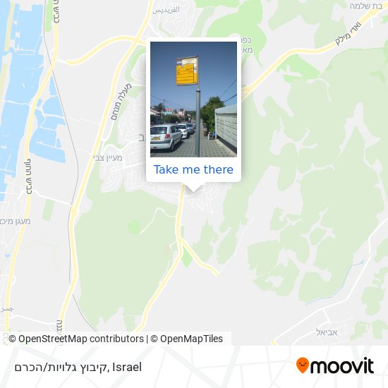 Карта קיבוץ גלויות/הכרם
