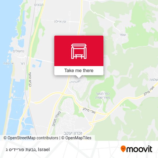 גבעת פוריידיס ג map