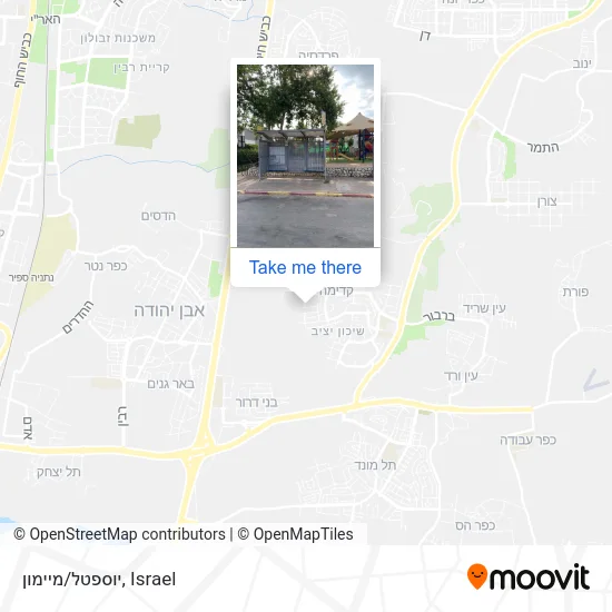 Карта יוספטל/מיימון