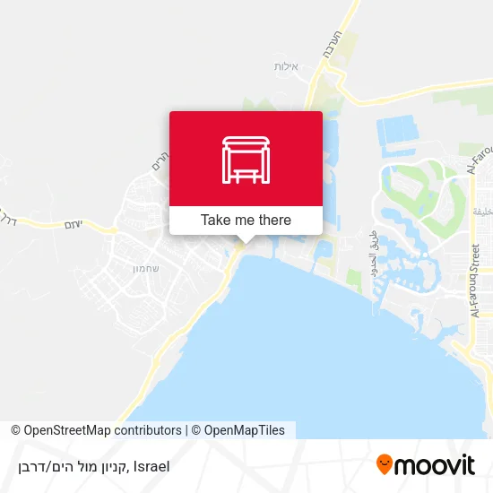 Карта קניון מול הים/דרבן