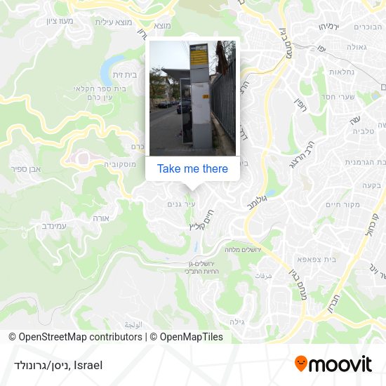 ניסן/גרונולד map