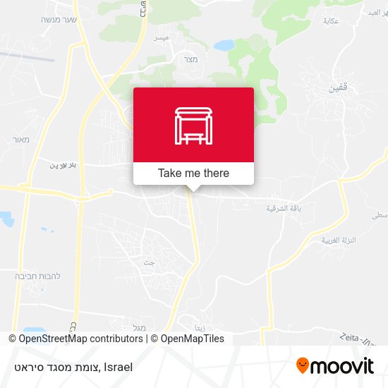 צומת מסגד סיראט map