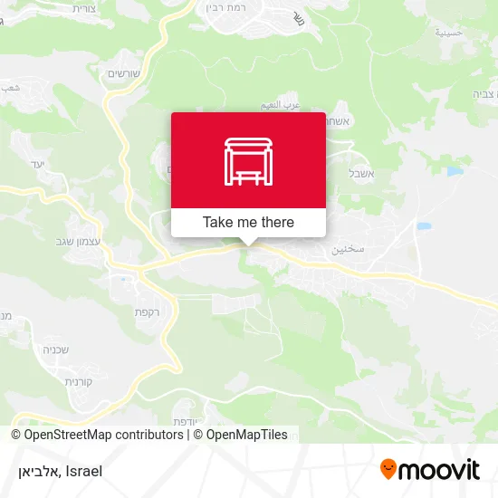 Карта אלביאן