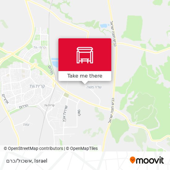 אשכול/כרם map