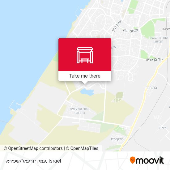 עמק יזרעאל/שפירא map