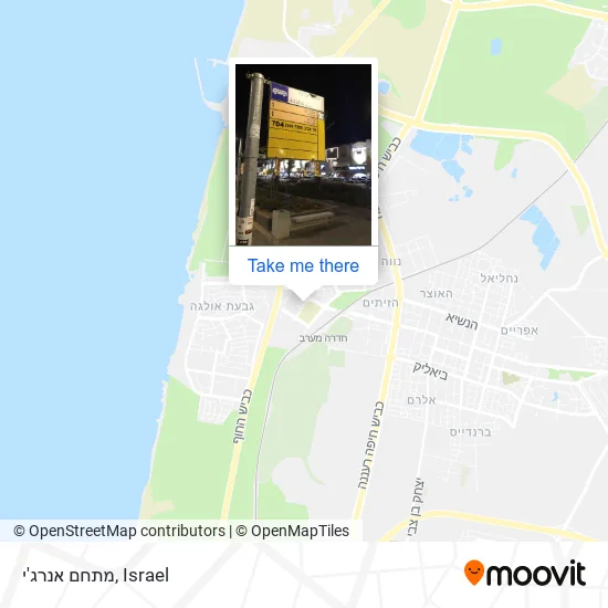 Карта מתחם אנרג'י
