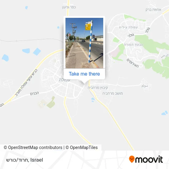 Карта חרוד/כורש