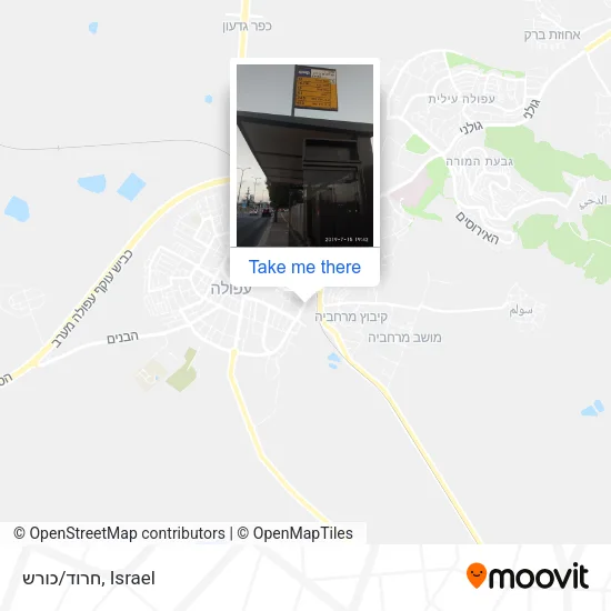 Карта חרוד/כורש