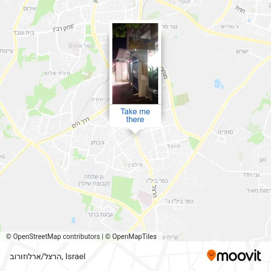 Карта הרצל/ארלוזורוב