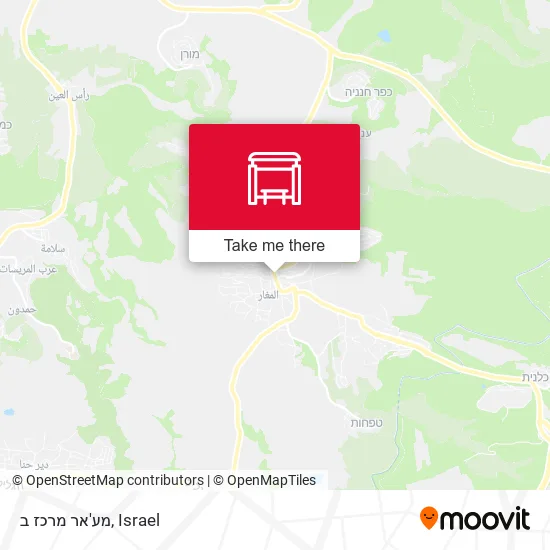 Карта מע'אר מרכז ב