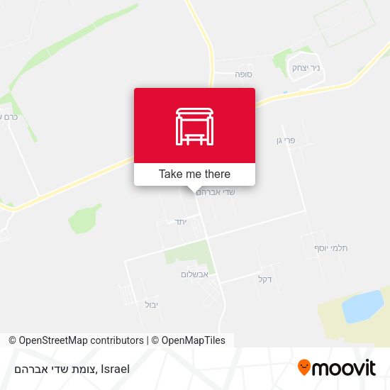 צומת שדי אברהם map