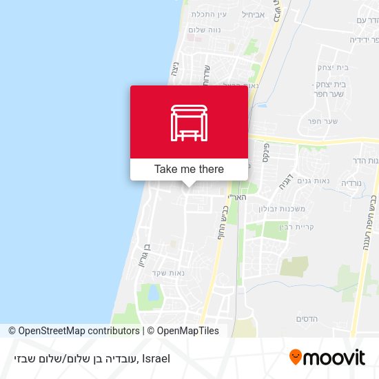 עובדיה בן שלום/שלום שבזי map