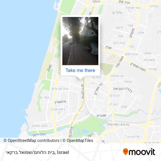 בית הלוחם/שמואל ברקאי map