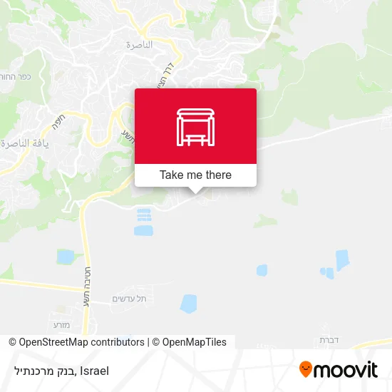 Карта בנק מרכנתיל