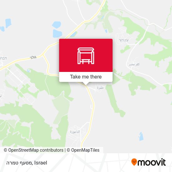 Карта מסעף טמרה