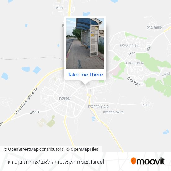 צומת הקאנטרי קלאב / שדרות בן גוריון map