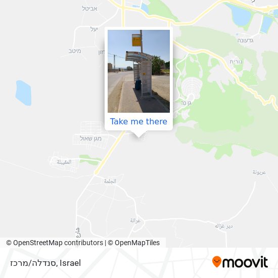 סנדלה/מרכז map