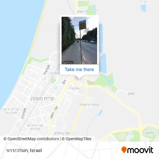 חוגלה/דרור map