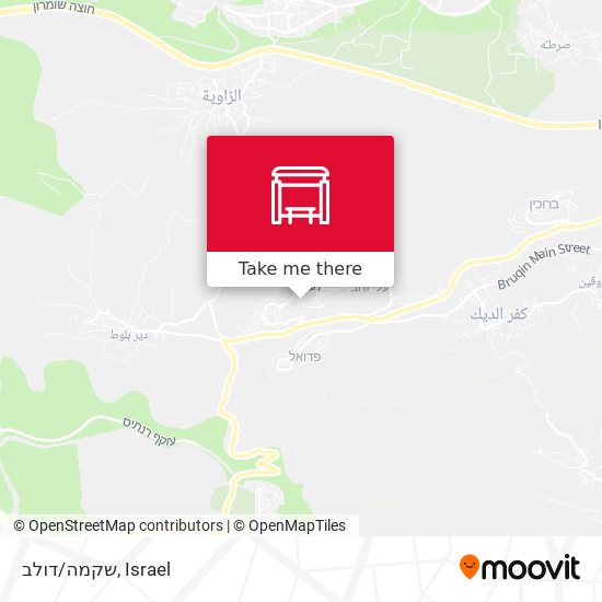 שקמה/דולב map