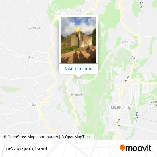 Карта מסעף מרגליות