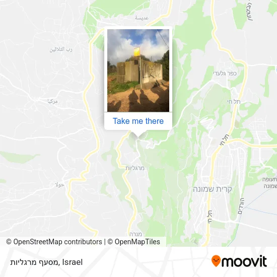 Карта מסעף מרגליות