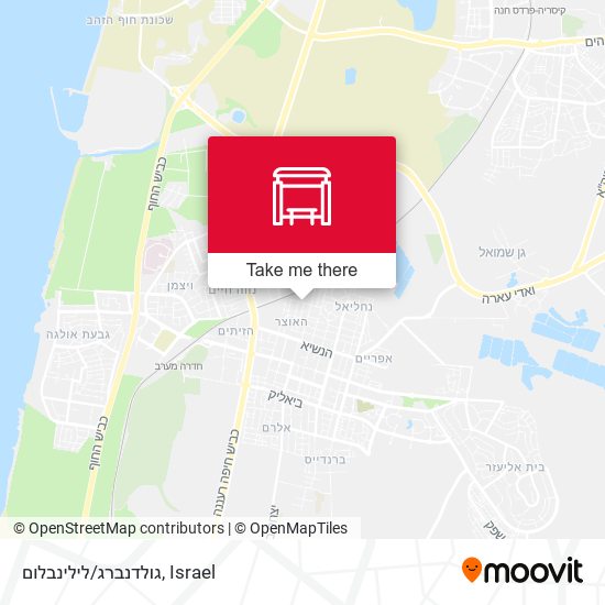 גולדנברג/לילינבלום map