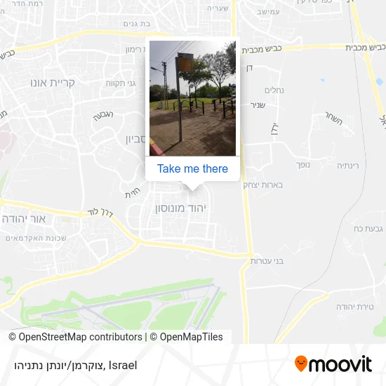 Карта צוקרמן/יונתן נתניהו