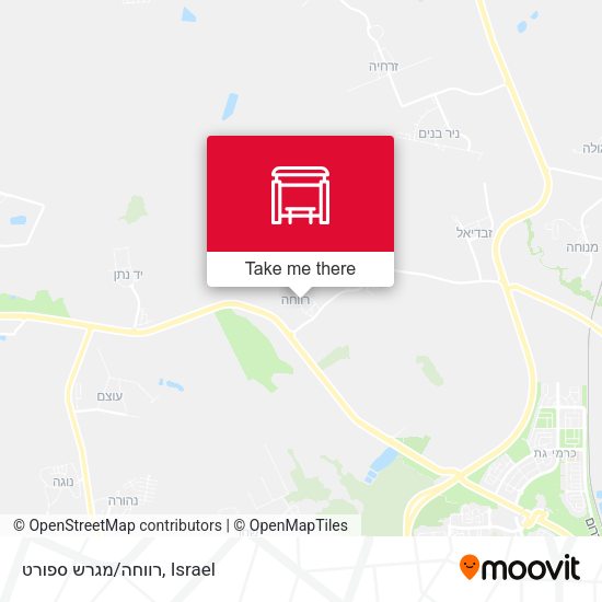רווחה/מגרש ספורט map