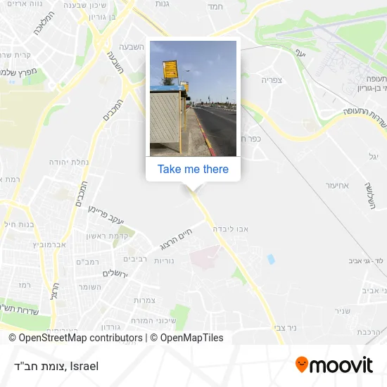 Карта צומת חב''ד