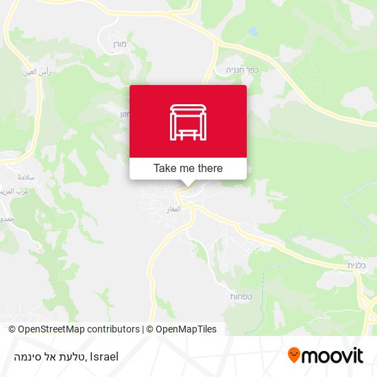 טלעת אל סינמה map
