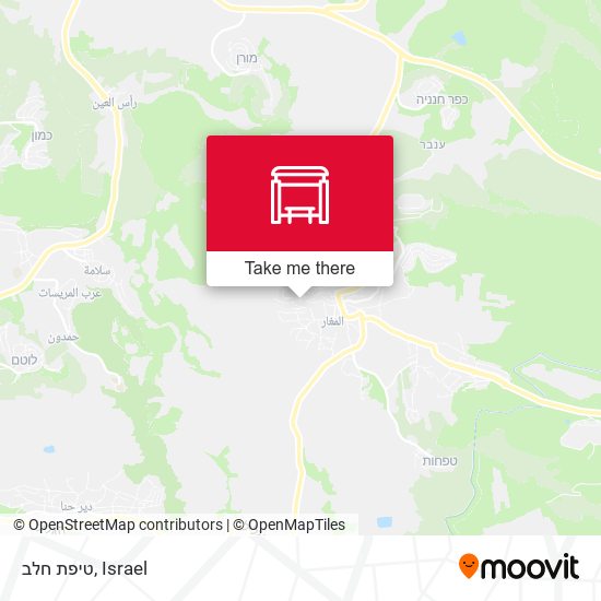 טיפת חלב map