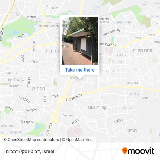 ז'בוטינסקי/רמב''ם map