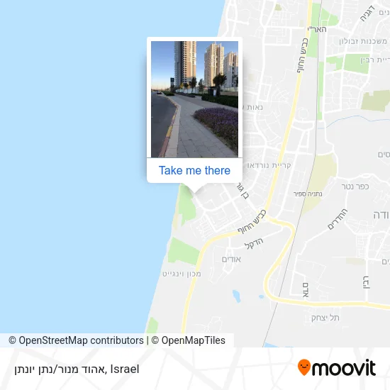 Карта אהוד מנור/נתן יונתן
