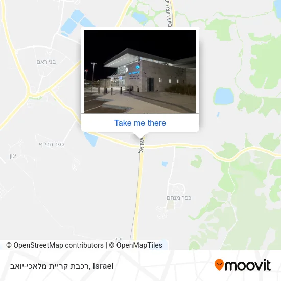 רכבת קריית מלאכי-יואב map