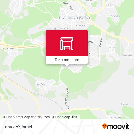 לאה אמנו map