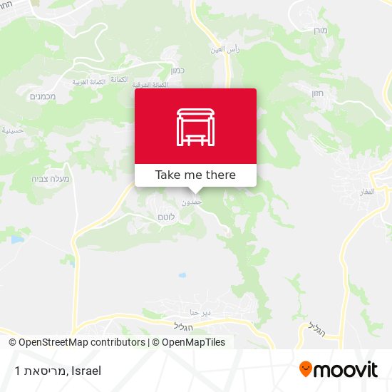 מריסאת 1 map