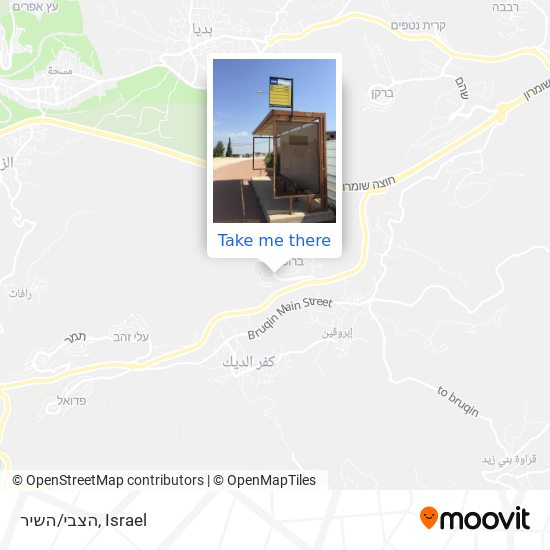 הצבי/השיר map