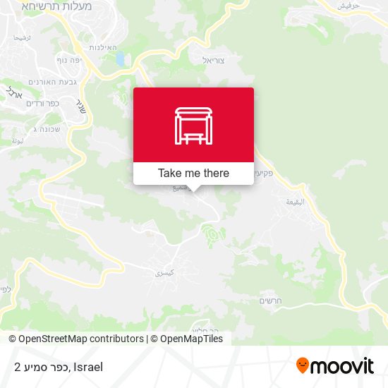 Карта כפר סמיע 2