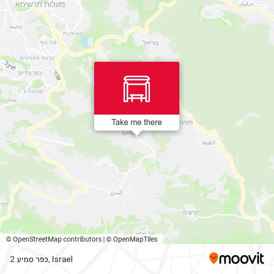 Карта כפר סמיע 2