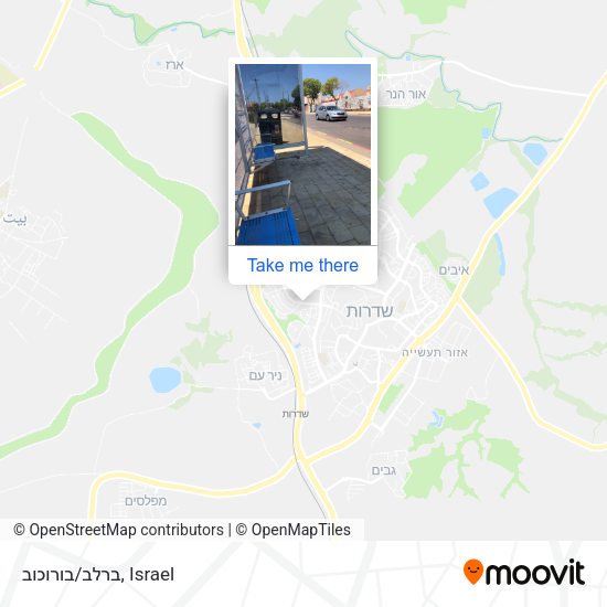 ברלב/בורוכוב map