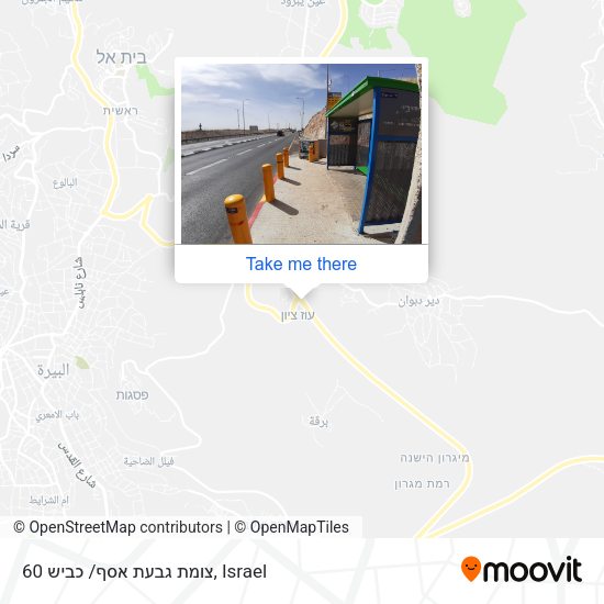 צומת גבעת אסף/ כביש 60 map