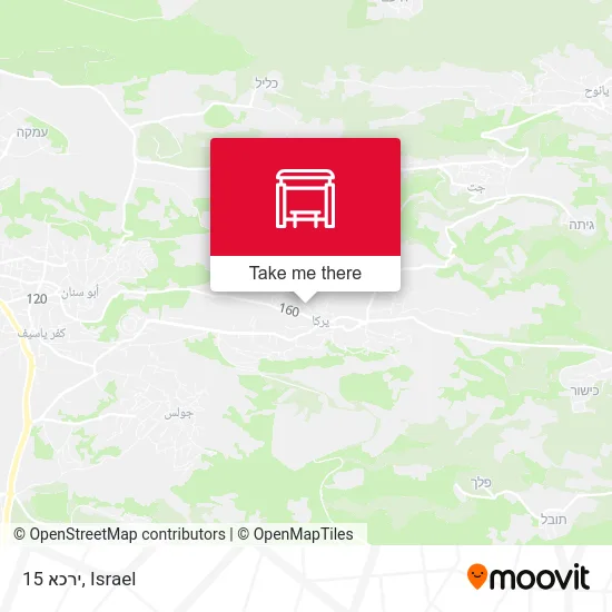 Карта ירכא 15