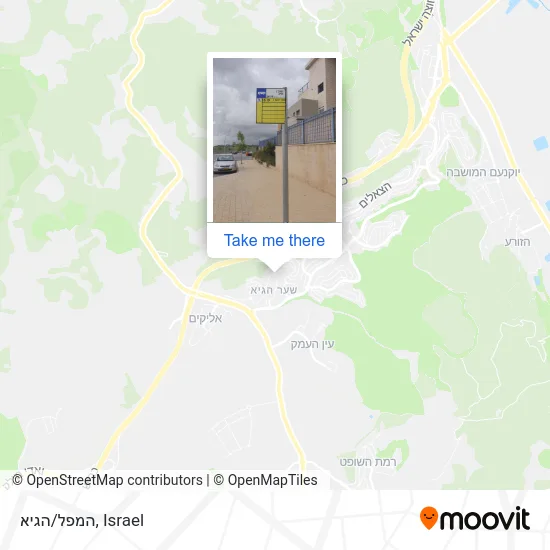 Карта המפל/הגיא