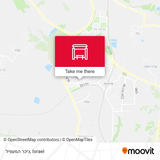 Карта כיכר המעפיל