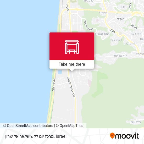 מרכז יום לקשיש/אריאל שרון map
