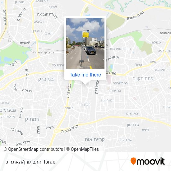 הרב גורן/האתרוג map